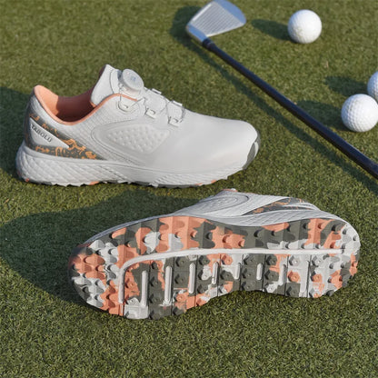 New Women's Golf Shoes with Rotating Buckle