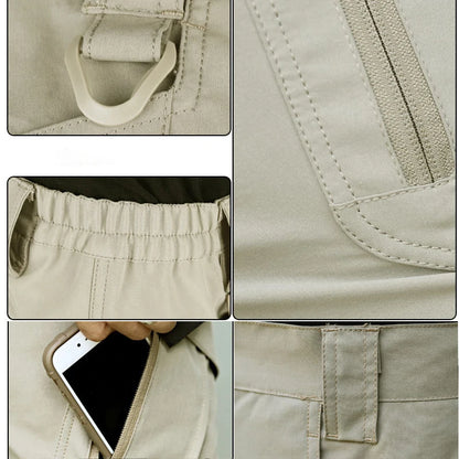 Men's Summer Quick Dry Tactical Cargo Shorts