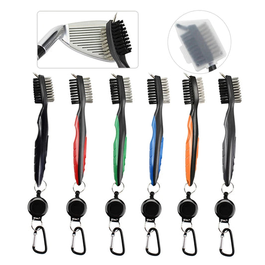 2-Sided Golf Club Brush - Groove Cleaner Kit