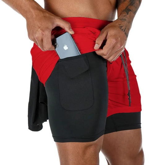 Atmungsaktive, schnell trocknende Fitness-Shorts für Herren