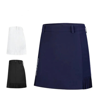 Slim Fit Dry Lady Golf Tennis Pleated Skirt