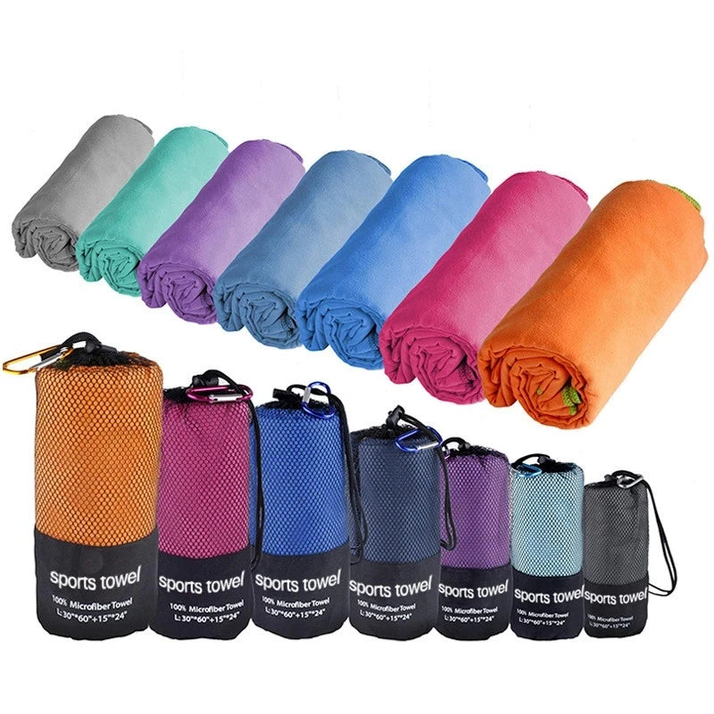 Serviette de sport en microfibre à séchage rapide – Absorbante et portable