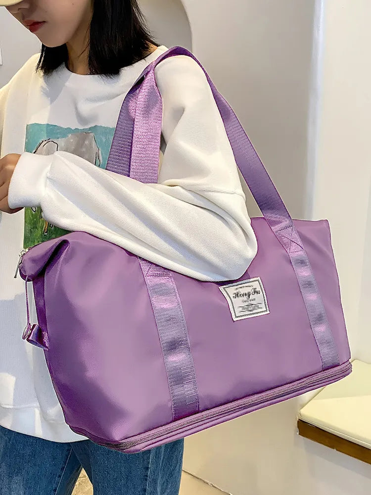 Carry On Travel Duffle Bag - Waterproof Tote Bags