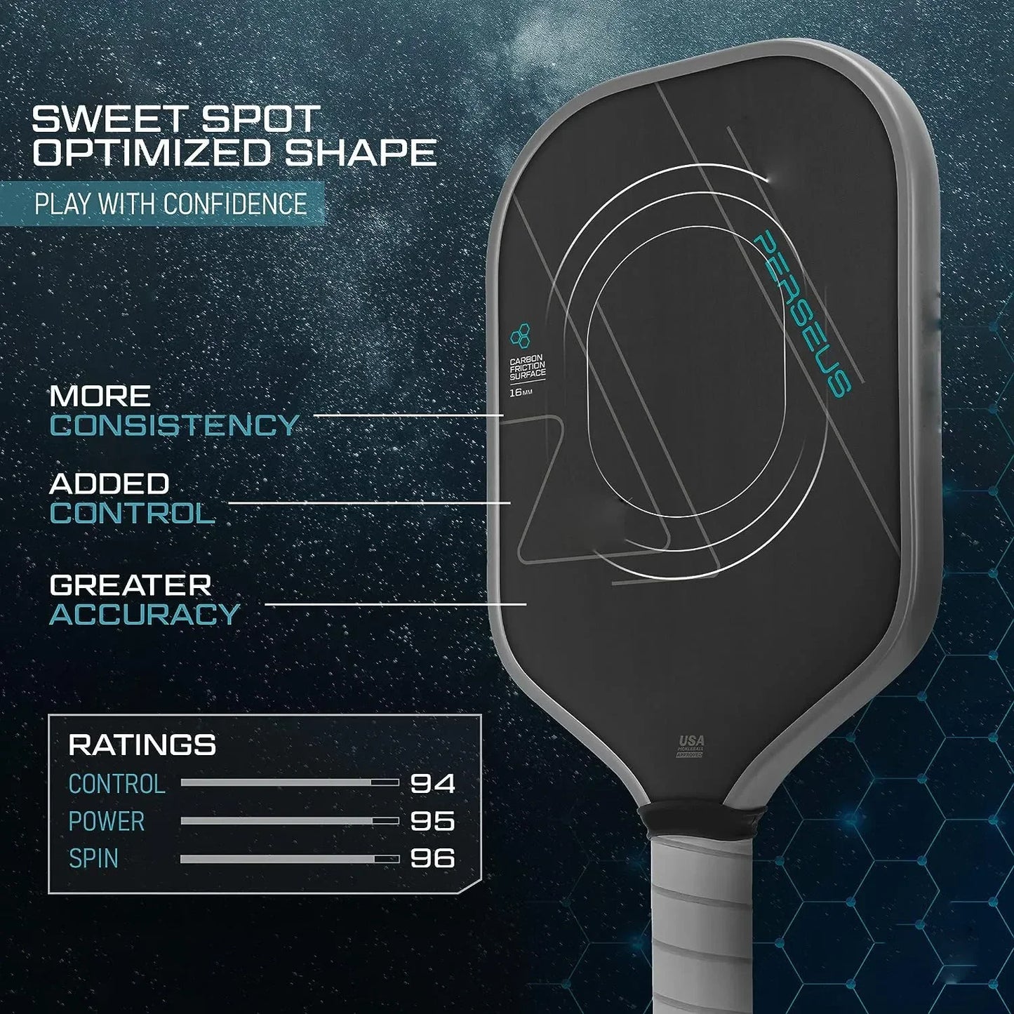 Unleash Spin and Power with Vision Pickleball Paddle