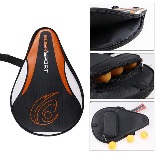 Portable Table Tennis Racket Cover Sports Bag