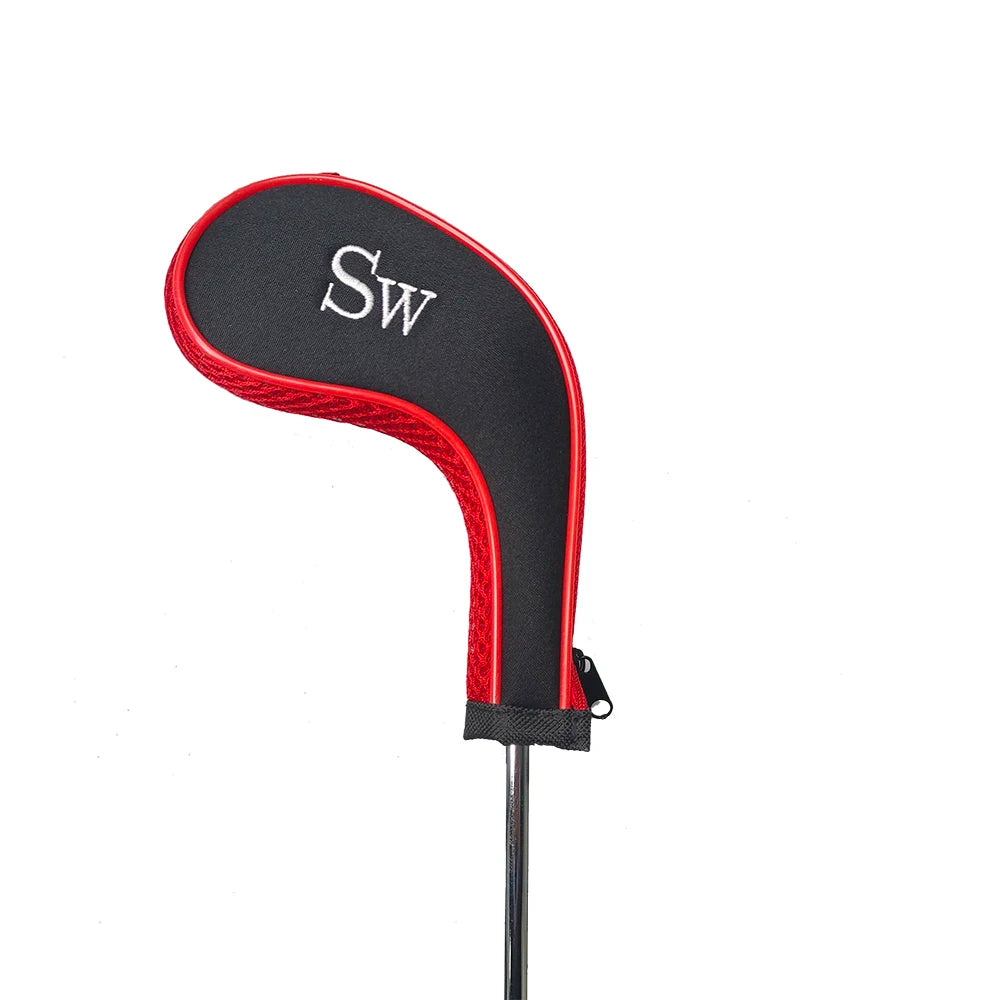 Ensemble de 10 couvre-chefs de club de golf à fermeture éclair