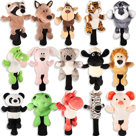 Animal Golf Club Head Covers for Fairway Woods