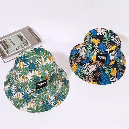 Retro Double-Sided Bucket Hat for Summer