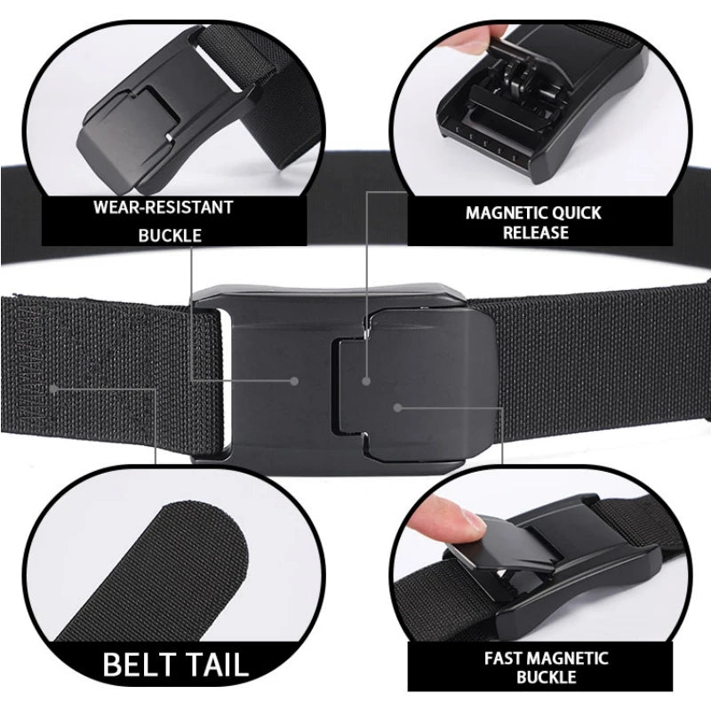 Stretchable Quick Release Belt for Men & Women