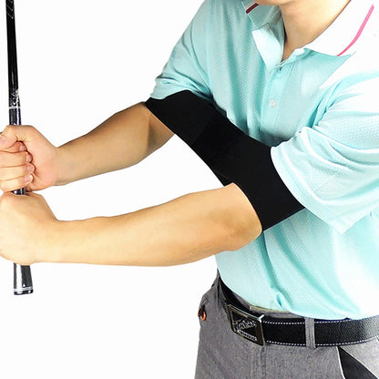 Creative Black Golf Swing Guide - Corrective Arm Band for Training