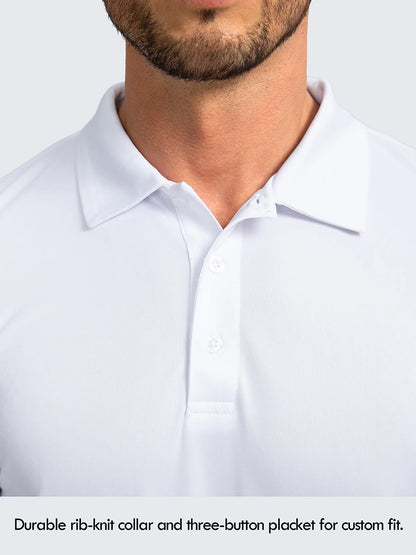 Chemise de golf légère à manches longues pour hommes