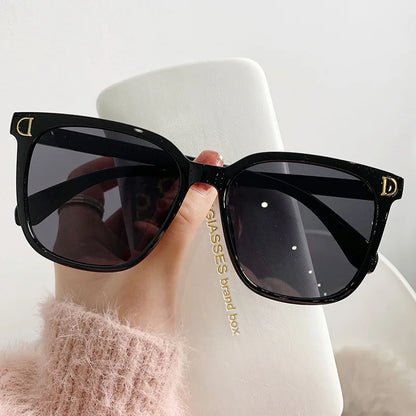 Oversized Vintage Square Sunglasses