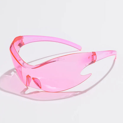 Punk Y2K Sportbrille Sonnenbrille für UV400