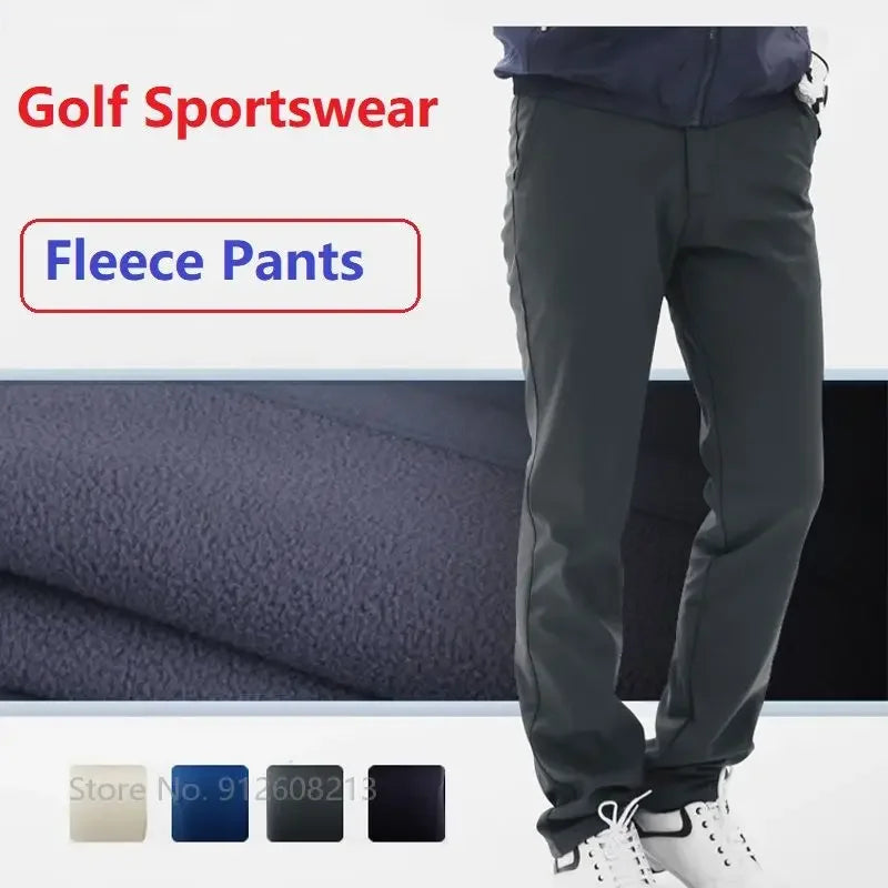 Pantalon de golf en polaire imperméable pour hommes PGM