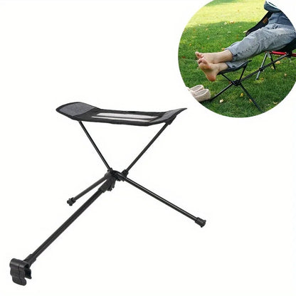 Ultra-Portable Folding Footstool - Ergonomic & Adjustable