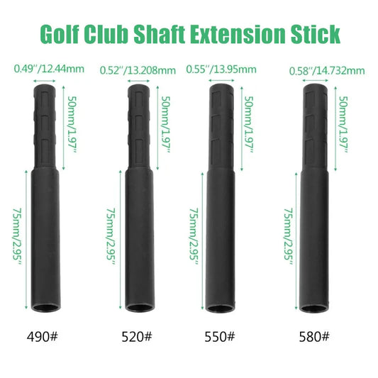 5 Stück Golfschlägerschaft-Verlängerungsstäbe