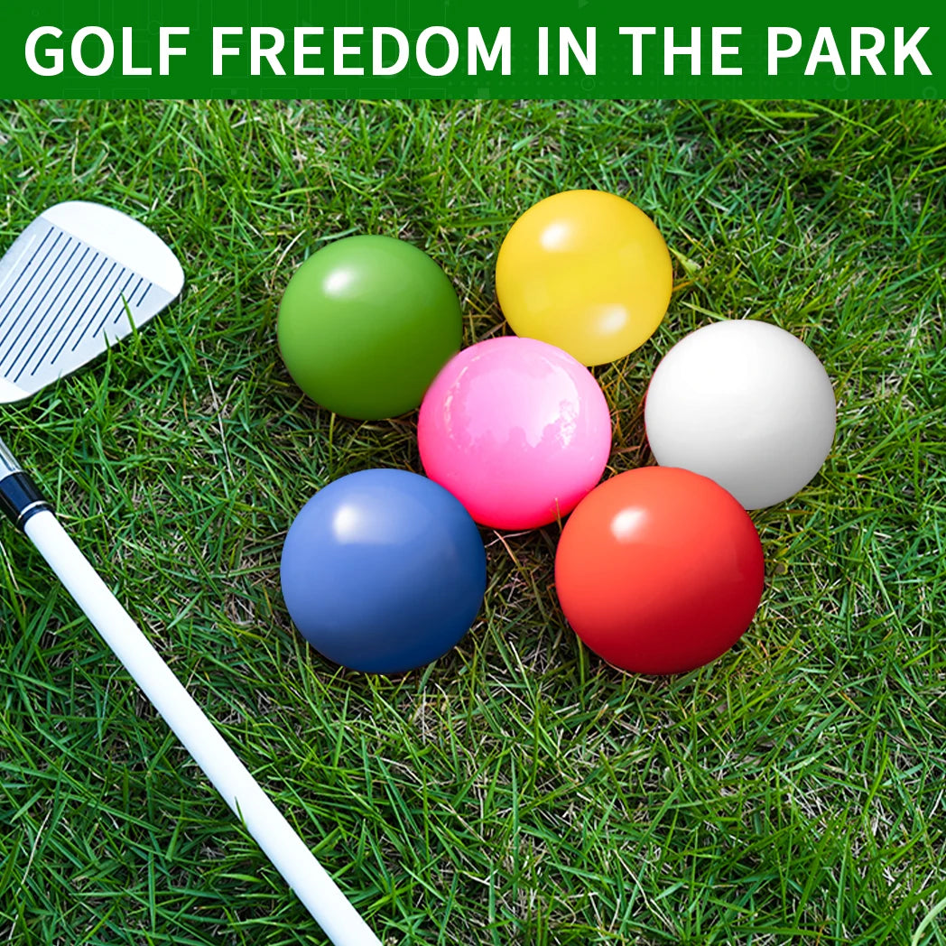 Caiton Premium Outdoor Park Golf Balls - Multicolor Set