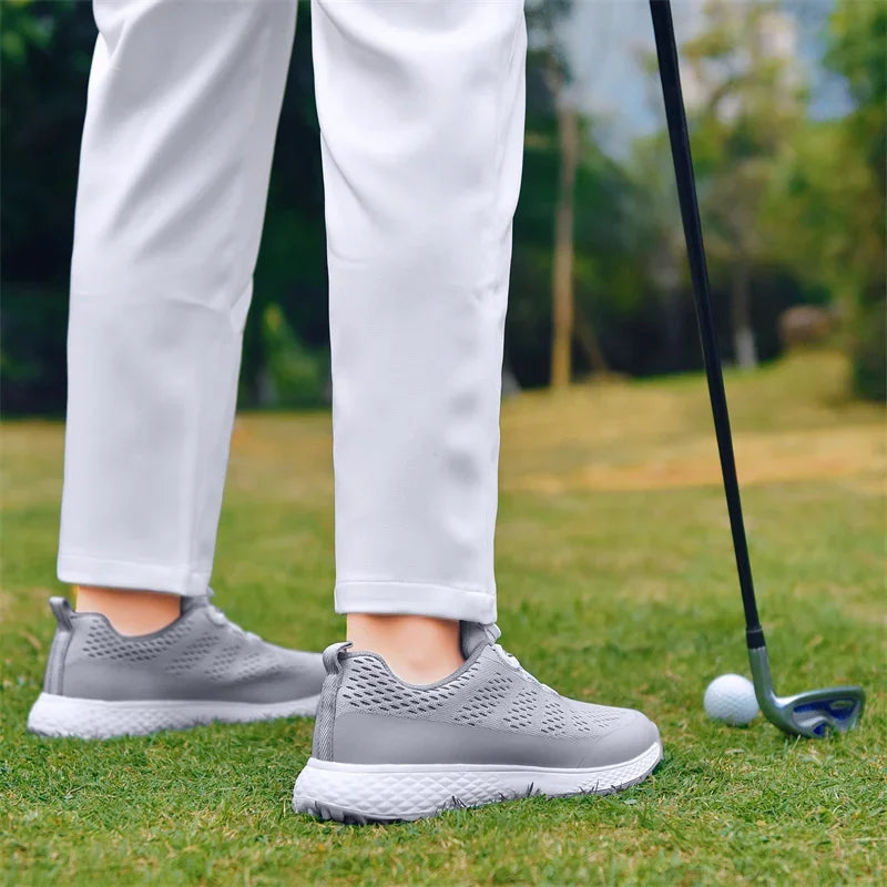 Chaussures de golf respirantes et antidérapantes pour hommes