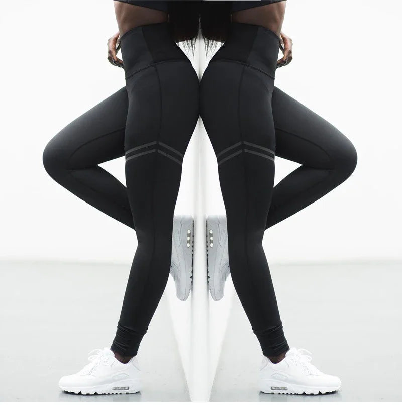 Leggings de fitness imprimés taille haute pour femme
