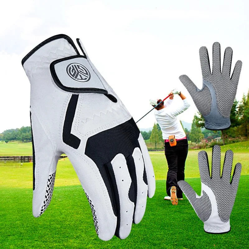 Anti-Slip Washable Golf Glove with Microfiber Fabric