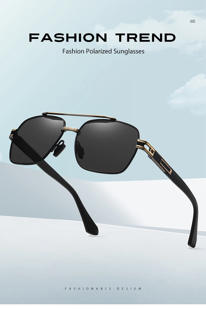 Photochrome polarisierte Fahrsport-Sonnenbrille