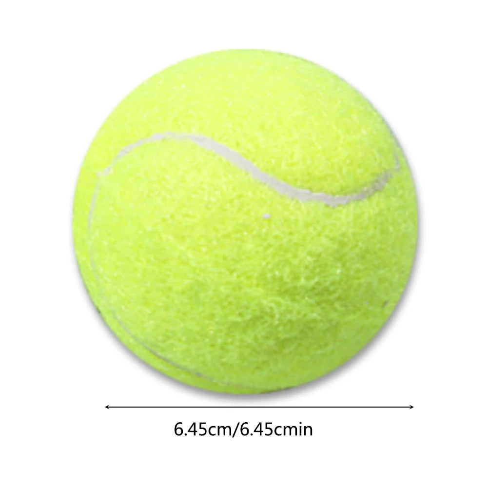 12er-Pack Tennis-Trainingsbälle mit dickem Gummidruck