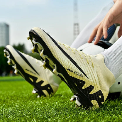 Crampons de football antidérapants pour hommes de qualité supérieure - Chaussures d'entraînement de futsal légères
