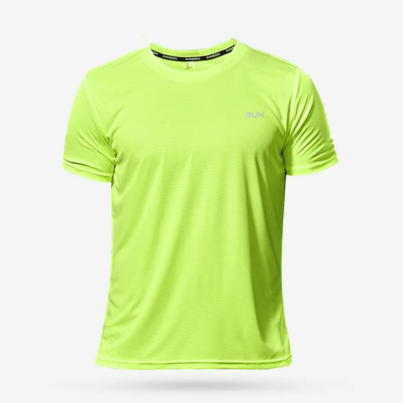 Schnell trocknendes, mehrfarbiges Sport-T-Shirt