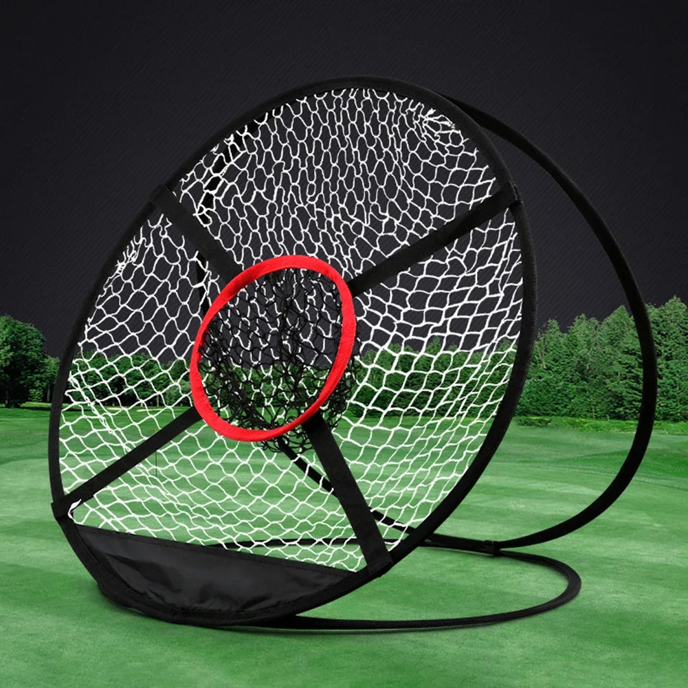 Foldable Golf Practice Net - Portable Swing Trainer for Indoor/Outdoor