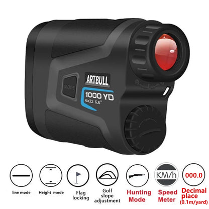 ARTBULL 1200M Laser-Entfernungsmesser für Golf und Jagd