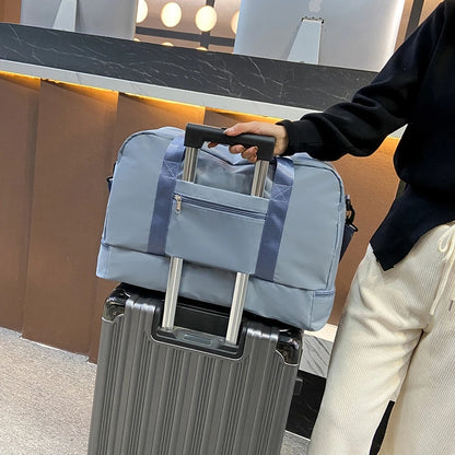 Sacs à bagages en nylon pour femmes - Sac de voyage pour hommes