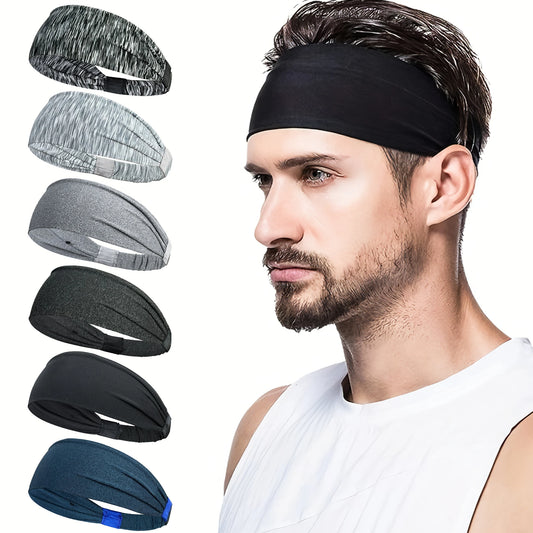 Soft Elastic Tennis Sports Headbands for Gym & Yoga