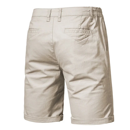 CAMEL Embroidered Summer Cotton Golf Shorts