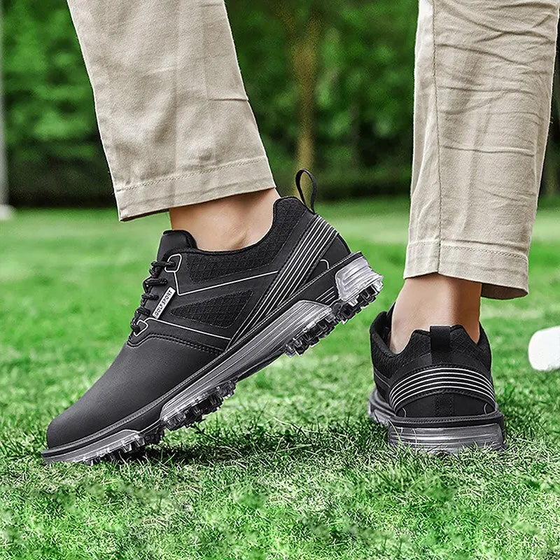 Chaussures de golf professionnelles à 9 pointes pour hommes
