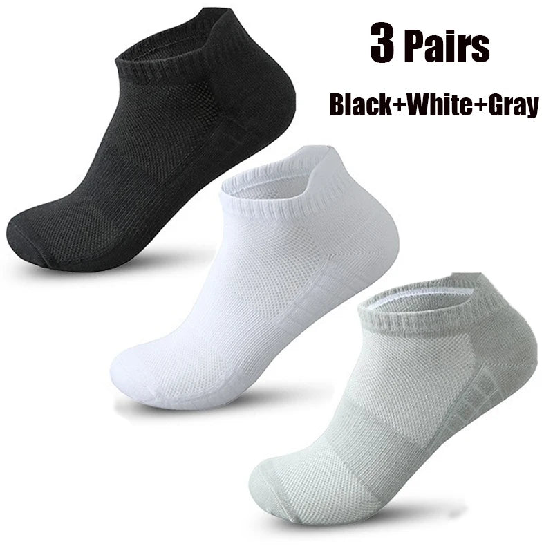 Lightweight Quick-Dry Breathable Running Ankle Socks