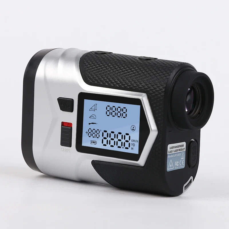 Télémètre laser de golf rechargeable - 1200 m avec pente