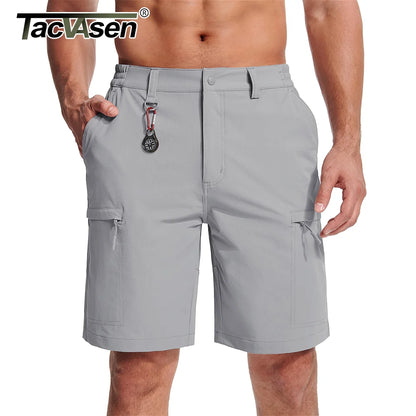 TACVASEN Feuchtigkeitsableitende Golfshorts für den Sommer