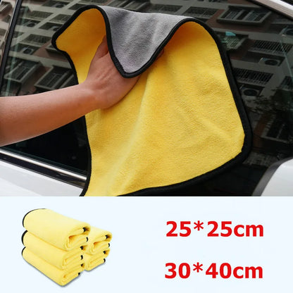 Chiffon de nettoyage de voiture en microfibre 30x40cm pour différents modèles