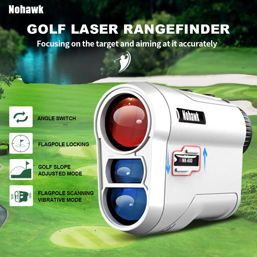 Nohawk Professional Golf-Laser-Entfernungsmesser mit Neigungskompensation