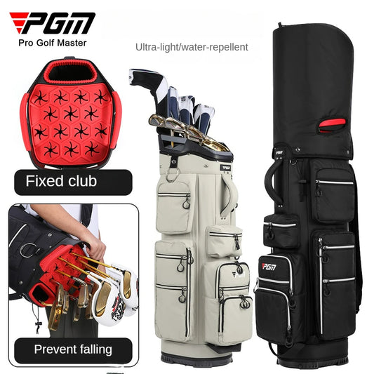 PGM QB166 - Sac de golf standard léger avec porte-club fixe