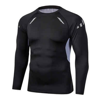 Herren-Fitness-Sport-Top-T-Shirt