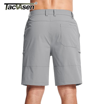 TACVASEN Feuchtigkeitsableitende Golfshorts für den Sommer