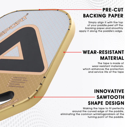 AMASPORT 8-Color Paddle Protection Tapes for Rackets