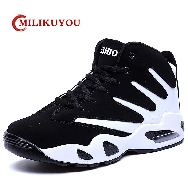 Retro High Top Sneakers for Men’s Basketball