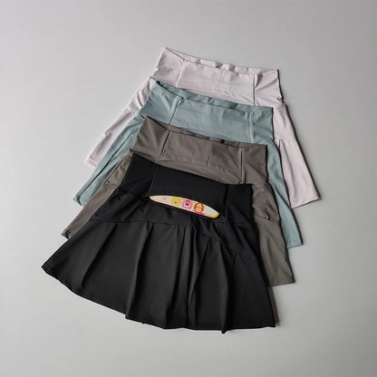 Summer High Waist Sports Short Skirt