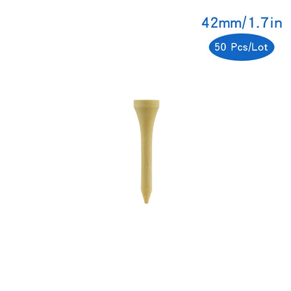 Plastic Golf Tees Stable Ball Position Longer Drives