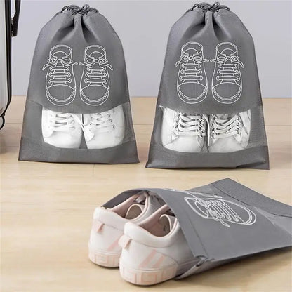 5pcs/set Shoe Storage Bag With Thickened