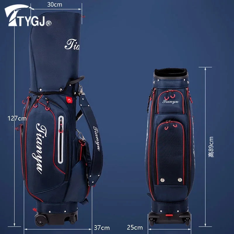 Lightweight Waterproof Golf Stand Bags with Wheel