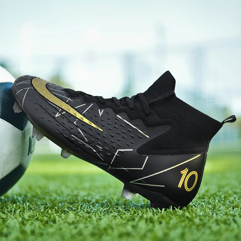 Chaussures de football d'extérieur confortables pour hommes - Chaussures d'entraînement de futsal en salle Superfly respirantes