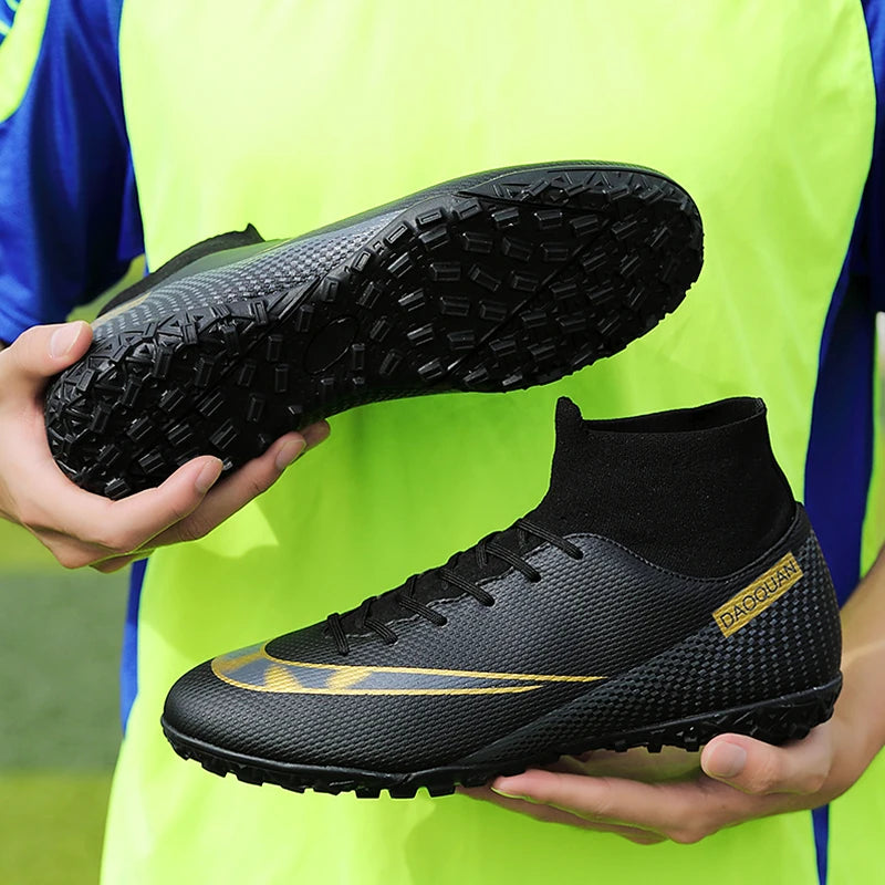 Chaussures de football pour hommes pour garçons - Crampons et baskets de football